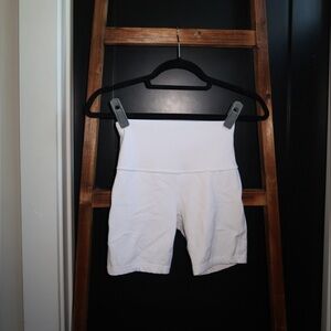 White align shorts